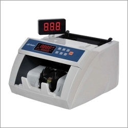 Bank Note Counting Machine - 1000 Pieces/Min Counting Speed, 200 Pcs Hopper Capacity | Rugged Design, UV & MG Counterfeit Detection, LCD Display