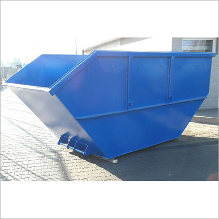 Industrial Scrap Bucket - Durable Anti-Corrosive Steel Construction | Easy to Use, Large Capacity, Chemical Resistant