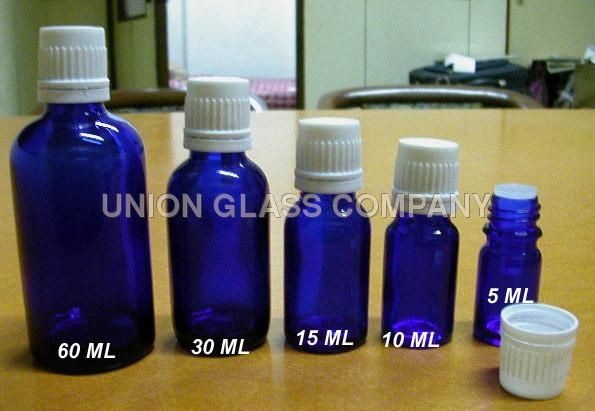 Cobalt Blue Colour Bottles