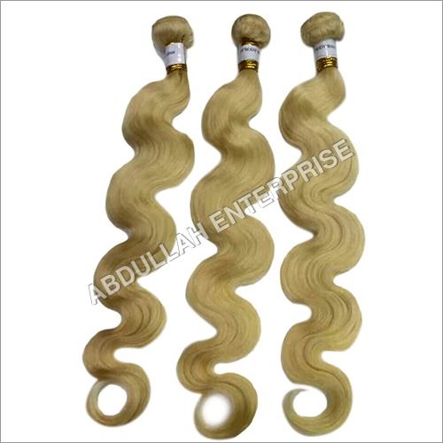 Golden Human Hair Weave