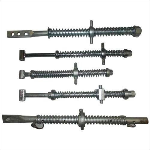 Rotavator Spring Rod Assembly - High Quality Cast Iron and Steel, Anti-Corrosive Coating, Sturdy Structure, Bend Resistance, Fine Finishing