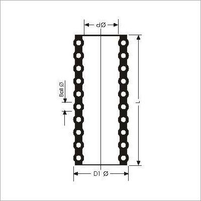 Aluminium Ball Cages - Customized Dimensions for Pillar Diameter 14-50mm, High Quality Material and Precision Manufacturing