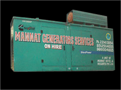 Power Generator Rental Services By MANNAT GENERATOR SERVICES