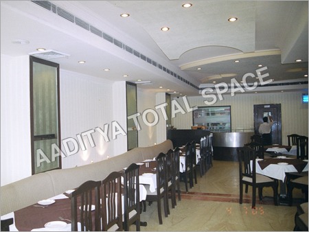 Turnkey Restaurant Interior Design By AADITYA TOTAL SPACE SOLUTIONS