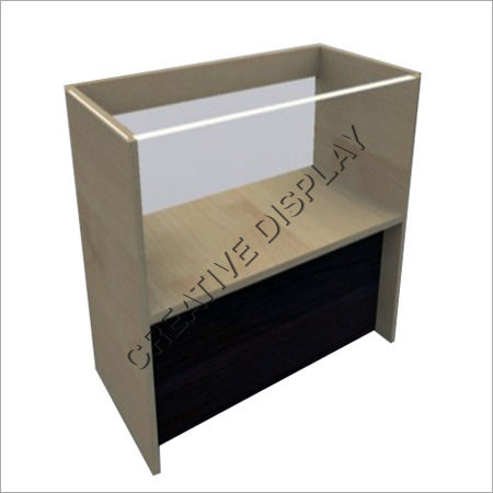 Wooden Display Counter