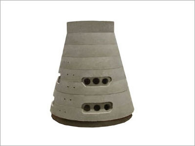 Conical Manholes - High Strength Concrete, Adjustable Dimensions, Rugged Design with Crack Proof Finishing