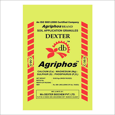 White Agriphos Brand Soil Conditioner Granules Secondary Fertilizer