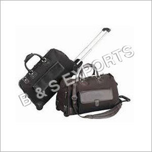 Leather Laptop Trolley Bags