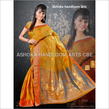 Fancy Printed Silk Sarees