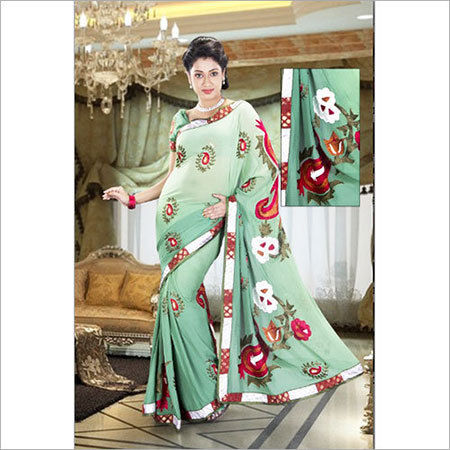 Flower Printed Sarees