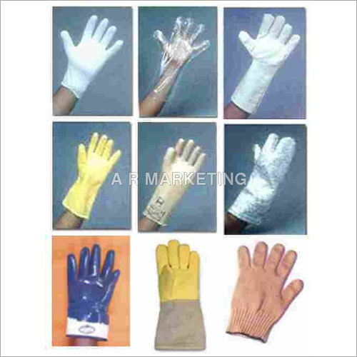 Safety Gloves - Cotton & PVC, Disposable with Custom Length Options for Optimal Comfort