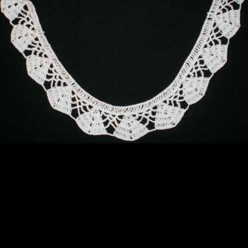 Cotton Off White Crochet Lace, For Garments at Rs 3.25/meter in Kolkata