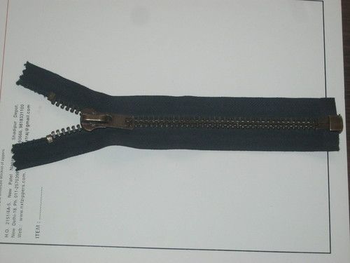 Open End Metal Zipper