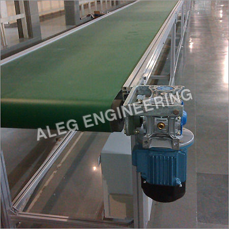 Almunium Section Belt Conveyor