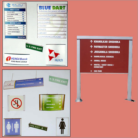 Instruction Indoor Signages By DURASIGN BRAND SOLUTIONS PRIVATE LIMITED