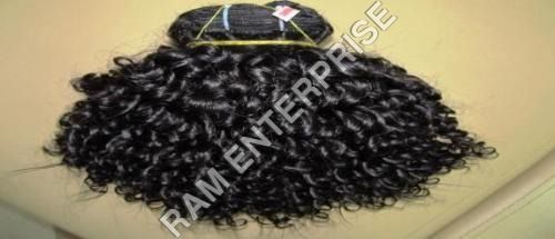 Curly Machine Weft Hair