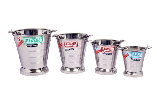 Stainless Steel Bucket (without joint)