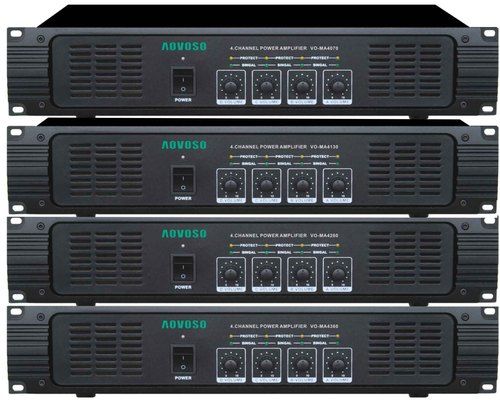 4 Channels Amplifiers