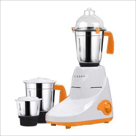 Rustproof 600 Watts Orange Mixer Grinders