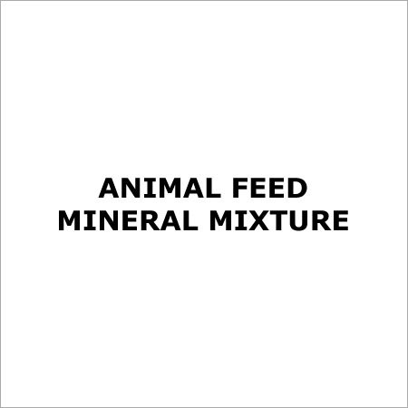 Breathable Animal Feed Mineral Mixture