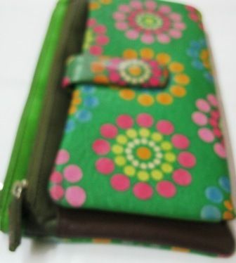 Ladies Hand Painted Bifold Wallets