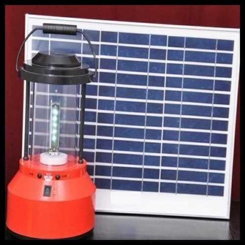 Red 3 To 9 Watt Solar Led Lantern