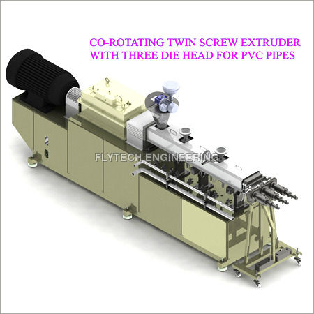 PVC Pipe Twin Screw Extruder