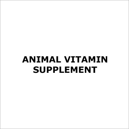 Animal Vitamin Supplement