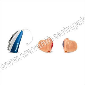 Golden With Black Touch Phonak Cross Hearing Aid