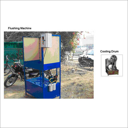 Flushing Machine & Cooling Drum