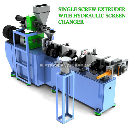 Screen Changer Single Screw Extruder