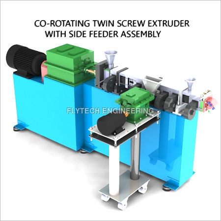 Twin Screw Extruder with Side Feeder