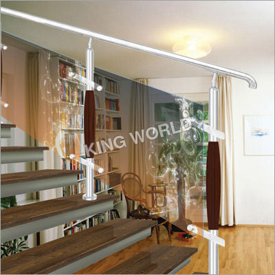 Stair Railing With Glass