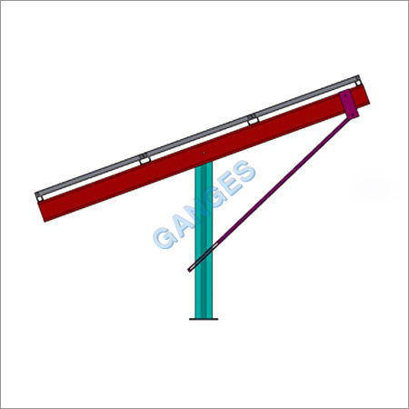 Single Pole Tilting Structure