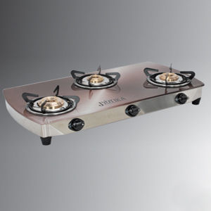 3 Burner Glass Top Stove