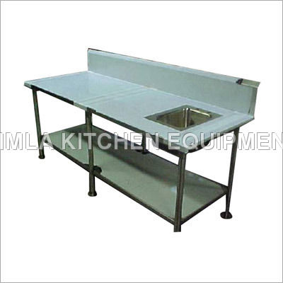 Stainless Steel Table Sink Dimension(L*W*H): 33*48*28  Centimeter (Cm)