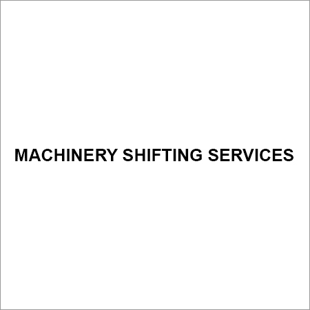 Machinery Shifting Services By BEST BALAJI PACKERS & MOVERS