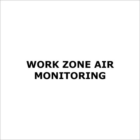 Work Zone Air Monitoring