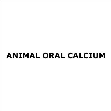 Animal Oral Calcium