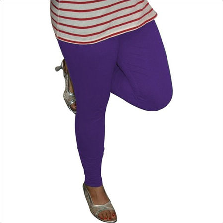 Silver Mid Waist Churidar Leggings, Party Wear, Slim Fit at Rs 350 in Surat
