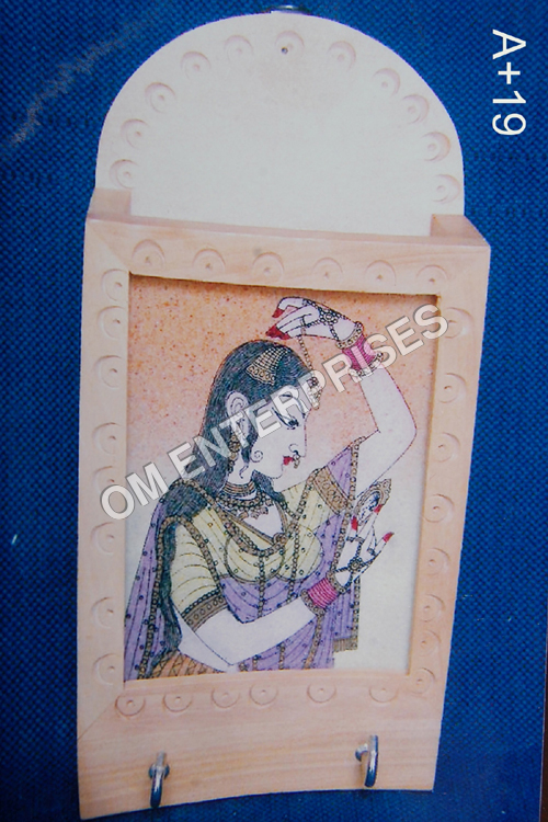 Letter Holder - Premium Quality Wood Spacious Design with Exquisite Embellishments