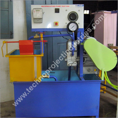 Reciprocating Pump Test Rig - High Efficiency Design, Hassle-Free Operation, Accurate Experiment Data Collection, User-Friendly Controls