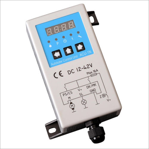 Lubrication Controller - Brass Design, Advanced Monitoring Features for Small Scale Machines and Automotive Systems | IP40 Protection, Reliable Operation, Easy Installation