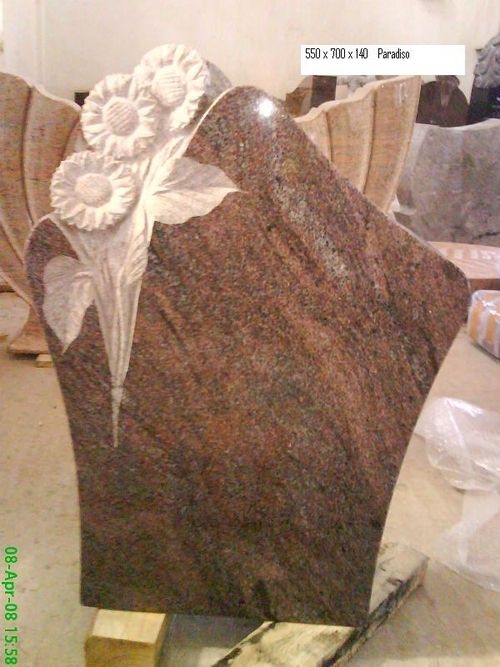 Carved Headstone