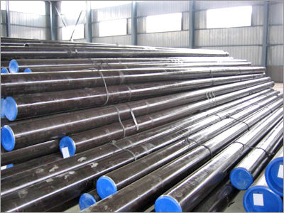 Blue Round Steel Tube