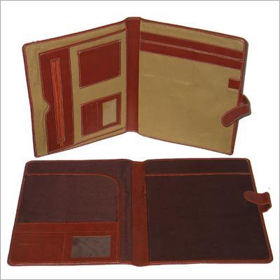Leather Planner And Card Holder