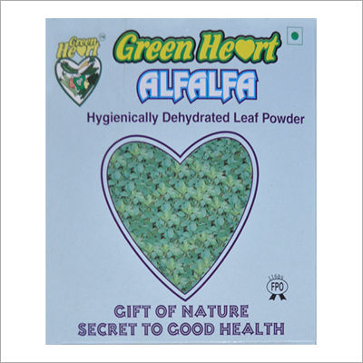 Hygienically Dehydrated Leaf Powder (Alfalfa) Base Material: Mild Steel