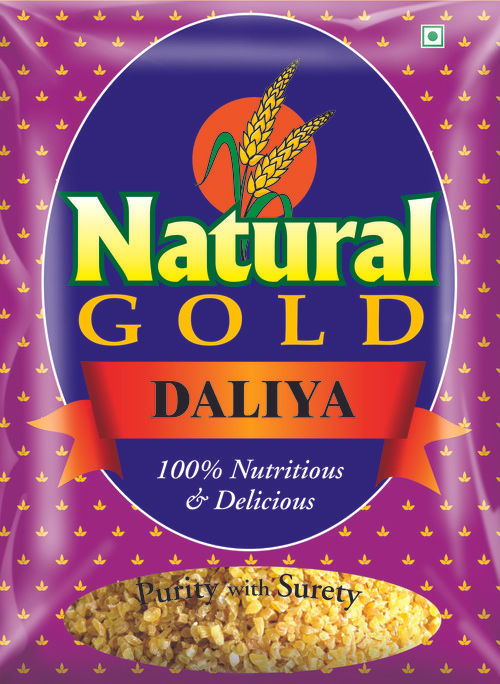 Daliya - Whole Wheat Product, High Fiber Breakfast Option with No Additives or Preservatives