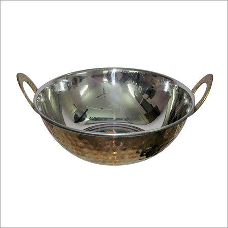 Copper Steel Kadai