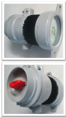 FLP/WP LED Reaction Vessel Lamp Fittings